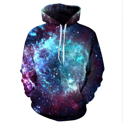 3D Galaxy Hoodies Sweatshirt