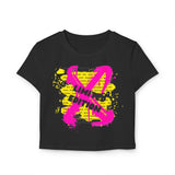 Limited Edition Women&#039;s Baby Tee - Bold & Vibrant Graphic T-Shirt