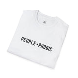 Unisex Softstyle T-Shirt - People Phobic Statement Tee