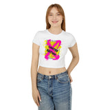 Limited Edition Women&#039;s Baby Tee - Bold & Vibrant Graphic T-Shirt