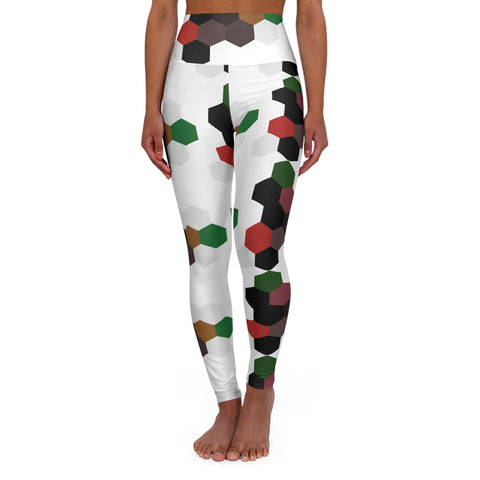 Colorful High Waisted Yoga Leggings - Stylish, Comfortable Activewear