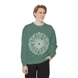 Flower Sweatshirt Long Sleeved