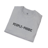 Unisex Softstyle T-Shirt - People Phobic Statement Tee