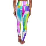 Colorful High Waisted Yoga Leggings - Trendy Fitness Wear
