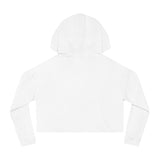 Heart Pattern Cropped Hoodie - Stylish Women's Sweatshirt