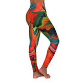 Colorful High Waisted Yoga Leggings - Stylish & Comfortable Activewear