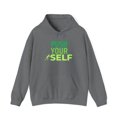 Motivational Fitness Hoodie - 'Push Your Self'