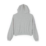 God Loves You Women's Cinched Bottom Hoodie