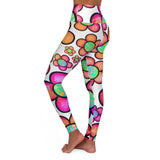 Floral High Waisted Yoga Leggings – Vibrant & Comfortable Activewear