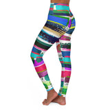 Colorful High Waisted Yoga Leggings for Active Lifestyle