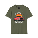Driven by Purpose Retro Car Unisex Softstyle T-Shirt
