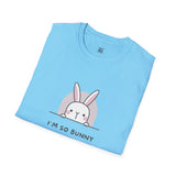 I'm So Bunny Unisex Softstyle T-Shirt - Cute Spring Graphic Tee