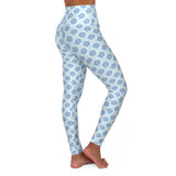 Floral High Waisted Yoga Leggings - Stylish Comfort