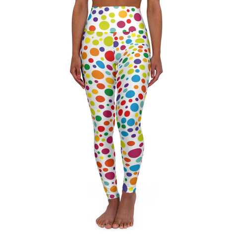 High Waisted Yoga Leggings (AOP)