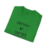 Everyday No Excuses Unisex Softstyle T-Shirt