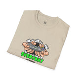 Everyday Gaming Unisex Softstyle T-Shirt - No Excuses Design