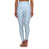 Floral High Waisted Yoga Leggings - Stylish Comfort