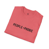 Unisex Softstyle T-Shirt - People Phobic Statement Tee