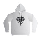 Elephant Graphic Athletic Hoodie - Stylish & Comfortable