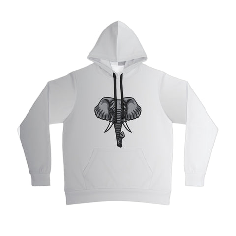 Elephant Graphic Athletic Hoodie - Stylish & Comfortable