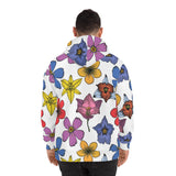 Vibrant Floral Pattern Hoodie - Perfect for Spring and Casual Wear
