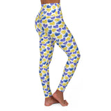 Heart Pattern High Waisted Yoga Leggings