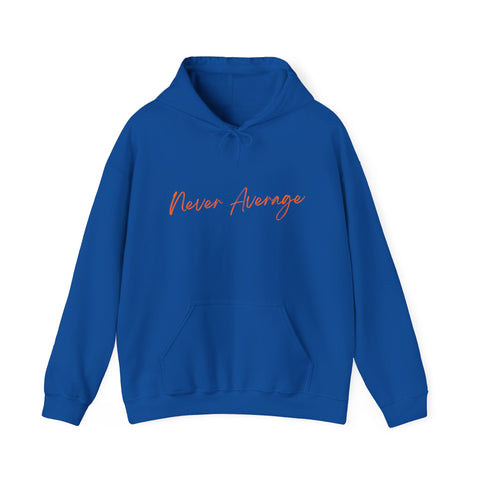 Never Average Unisex Heavy Blend Hoodie