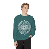 Flower Sweatshirt Long Sleeved