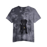 Cute Puppy Graphic Women's Baby Tee - Perfect for Pet Lovers
