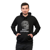 Built Different Athletic Hoodie - Motivation for Fitness Enthusiasts