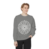 Flower Sweatshirt Long Sleeved