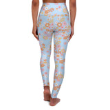Floral High Waisted Yoga Leggings - Comfortable & Stylish Activewear