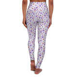 Floral High Waisted Yoga Leggings - Comfortable Activewear