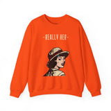 Retro Vintage Inspired Crewneck Sweatshirt - Really Her