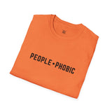 Unisex Softstyle T-Shirt - People Phobic Statement Tee