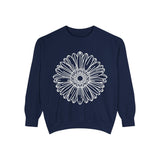 Flower Sweatshirt Long Sleeved