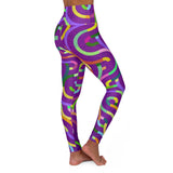 Vibrant High Waisted Yoga Leggings - Comfortable & Colorful