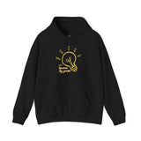 Powered by Peace Hooded Sweatshirt | Unisex Heavy Blend™