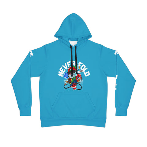Never Fold Athletic Hoodie - Motivational Fitness Wear