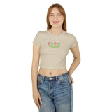 Positive Energy Women's Baby Tee - Casual & Fun Summer Top