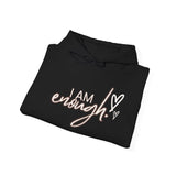 Inspirational Hoodie - 'I AM Enough' Unisex Heavy Blend Sweatshirt