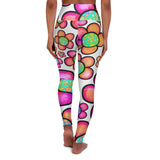 Floral High Waisted Yoga Leggings – Vibrant & Comfortable Activewear