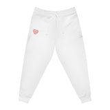 Comfy Athletic Joggers with Heart Design - Relaxing or Active Days