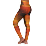 Vibrant High Waisted Yoga Leggings
