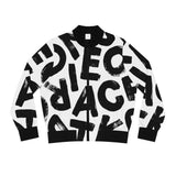 Bold Graphic Women's Bomber Jacket - Street Style Fashion