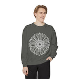 Flower Sweatshirt Long Sleeved