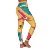 Vibrant High Waisted Yoga Leggings for Comfort and Style