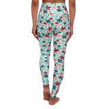 Floral High Waisted Yoga Leggings for Comfort & Style