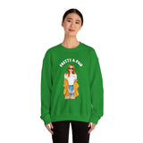 Chic and Comfy Sweatshirt - 'Pretty & Paid' Graphic Crewneck