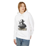 "FOCUSED" Unisex Lightweight Hooded Sweatshirt - Tactical Style for Everyday Wear